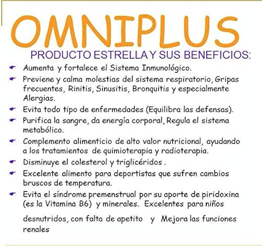 OMNIPLUS FRUTAS - OMNILIFE